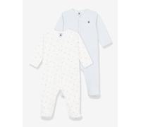 Lot 2 pyjamas bébé vert clair 3M(60CM)