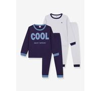 Lot 2 pyjamas enfant marine 2A