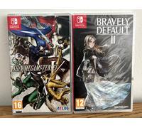 LOT 2 RPG SHIN MEGAMI TENSEI V + BRAVELY DEFAULT 2 - Nintendo Switch - FR - NEUF