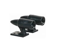 Lot 2 Sifflet Ultrason Anti Gibier Fixation Adhesive Auto Moto Camion 881, Plastique