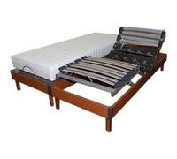 Lot 2 Sommiers relaxation paradis Dimensions - 2 x 80 x 200 cm Bois G