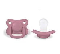 Filibabba - Lot de 2 sucettes anatomique en silicone 6 mois et +