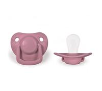 Filibabba - Lot de 2 sucettes anatomique en silicone 0-6m