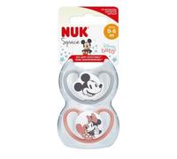 Lot 2 Sucettes Space 0-6m Minnie - Nuk