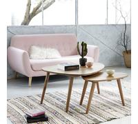 Lot 2 tables basses scandinaves mindi