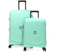 Lot 2 valises rigides Beaumont cabine 55cm et soute 71cm TSA - Vert menthe - BEAUMONT1