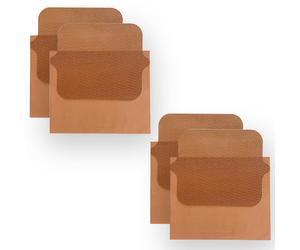 Lot 2 x 2 feuilles de cuisson rectangulaires pour friteuse à air chaud NoStik