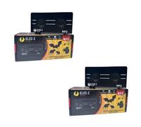 SATENCO LOT 2 x RP2 Répulsif Ultrasons Anti Rongeurs Rats Souris Chauve Souris Puces Tiques Araignées sur 325m2