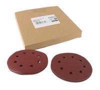 Lot 20 disques abrasifs 180mm G220/G400 pour ponceuse murale OXEO