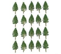 Lot 20 pour mini Arbres Verts pour Paysage Architectural Lot
