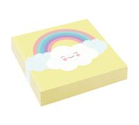 Lot 20 Serviettes en papier Arc en ciel et nuage - 25 x 25 cm - Amscan