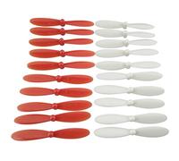 Sharplace Lot 20pcs Hélice 2-Ailettes à Haute Vitesse pour Hubsan X4 H107l H107c H107d RC Drone Quadcopter