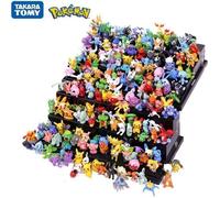 Pokémon Figurine Jouet 10-Pack Figurine 5-10 cm - Gengar, Pikachu, Charmander, Squirtle, Bulbasaur, Eevee, Sobble, Grookey, Scorbunny & Munchlax - Nouveau 2022 - Officielle Jouet
