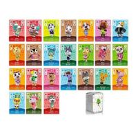Lot 24 Mini Cartes NFC de 49 à 72 pour Amiibo Animal Crossing New Horizon Compatible Nintendo Switch Switch Lite Wii U New 3DS