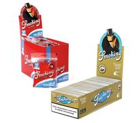 Lot 25 carnets de feuilles Smoking Gold Regular et Filtres acétate Multicolore