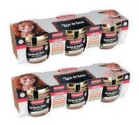 Lot 2x Assortiment de terrines au Cognac (lièvre, sanglier et cerf) - Bocal 3 x 180g