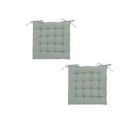 Atmosphera - Lot 2x Galette de chaise - Céladon G