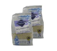 Lot 2x Gros sel de Guérande - IGP - Sachet 1kg
