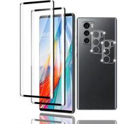 Lot 2x verre trempé écran + 2x protection objectif caméra pour LG Wing 5G - 0,26 mm 9H ultra-résistant, HD transparence 99,9%