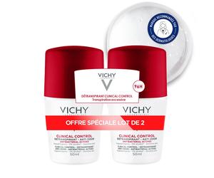 Lot*2X50ml Détranspirant anti-odeur 96h Rouleau 100 ml