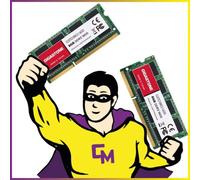 Lot 2x8Go RAM Gigastone GSTD38G1600 SODIMM DDR3L PC3-12800 1600Mhz 1.35v NEUF