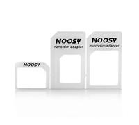 Lot 3 Adaptateurs Sim Blanc Avec Extracteur Carte Sim Iphone Samsung Oppo Xiaomi