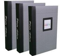 lot 3 albums photo kp elements 300 pochettes 10x15 - Noir Noir G