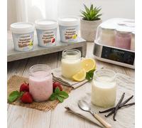 Lot 3 arômes pour yaourts Vanille, Fraise et Citron Lagrange