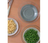 Lot 3 assiettes vert TU