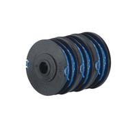 RYOBI Bobines double fil RAC123 Ø 1,65 mm pour coupe-bordures électriques - Lot de 3