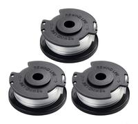 Lot 3 Bobines Rechange 1.6mm pour à Fil Lot 3 Bobines Rechange | Fil nylon 1.6mm, longueur 5m, herbe épaisse, compatible modèles GE-CT, remplacement facile