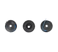 Ryobi Bobines simple fil RAC125 - Lot de 3 Ø 1,6 mm × 4,5 m - Noir pour coupe-bordures