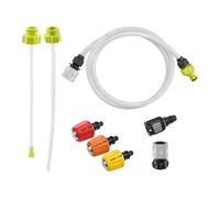 Ryobi Accessoires pistolets haute pression – Lot de buses EZClean et adaptateurs 3 buses 2L Nomade