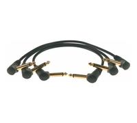 Lot 3 Cables Pedale 30CM Jack 2p.90/jack 2P.90 Or