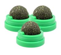 Lot 3 cataire naturel herbe à chat régulation humeur jouets interactifs santé digestive sans additifs ni conservateurs