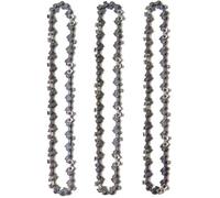 Lot 3 Chaînes Élagueuse Perche 10"" (25cm), 40 Maillons, Faible Rebond, Compatibles Black & Decker