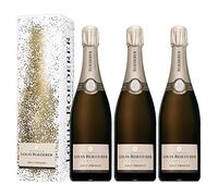 LOT 3 CHAMPAGNES LOUIS ROEDERER BRUT PREMIER 75CL AVEC ÉTUIS