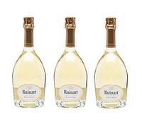 LOT 3 CHAMPAGNES RUINART BLANC DE BLANCS 75CL