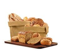 Lot 3 Corbeille a Pain en Papier Kraft Écologique - Panier de Fruits et Legumes et Rangement pour Deco Cuisine - Cache Pot Plante Interieur, Pot de Fleur en Terre Cuite