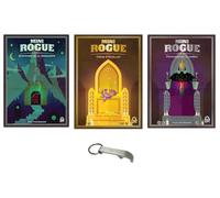 Lot 3 Extensions Mini Rogue Les Profondeurs Damnées + Le Trône Etincelant + La Montagne De La Tourmente + en Français + 1 Decap Blumie