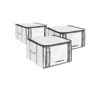 Lot 3 housses rangement sous vide M