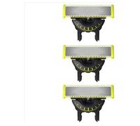 Lot 3 lames OneBlade 360 - Acier inox - Tête rasage T - Confort