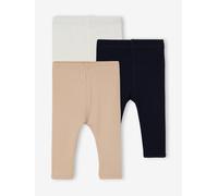 Lot 3 leggings bébé naissance écru 12M(74CM)