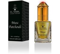 LOT 3 MUSCS EL NABIL PATCHOULI 100% HUILE PARFUMEE 3X 5ML extrait de parfum roll musc