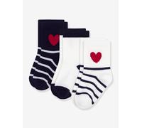 Lot 3 paires chaussettes bébé marine 23/26