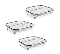 Lot 3 paniers carrés pour friteuse à air chaud Ibili