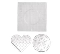 Lot 3 Plaques Picots Carre Rond Coeur