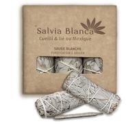 Lot 3 Sauge Blanche Purification A Bruler Baton Encens Naturel Maison Rituel Relaxant Protection Energetique Nettoyage Spirituel Purificateur Atmosphere Esoterisme Meditation Bienetre Cadeau Positif