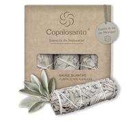 Lot 3 Sauge Blanche Purification A Bruler Baton Encens Naturel Maison Rituel Relaxant Protection Energetique Nettoyage Spirituel Purificateur Atmosphere Esoterisme Meditation Bienetre Cadeau Positif
