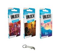 Lot 3 Unlock Short Adventures Version Française Le Chant des Embruns + Le Vol De L'Ange + Le Reveil De La Momie + 1 Decap Blumie (Embruns + Ange + Momie)
